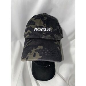 Rogue Fitness Camo Strapback Hat Cap